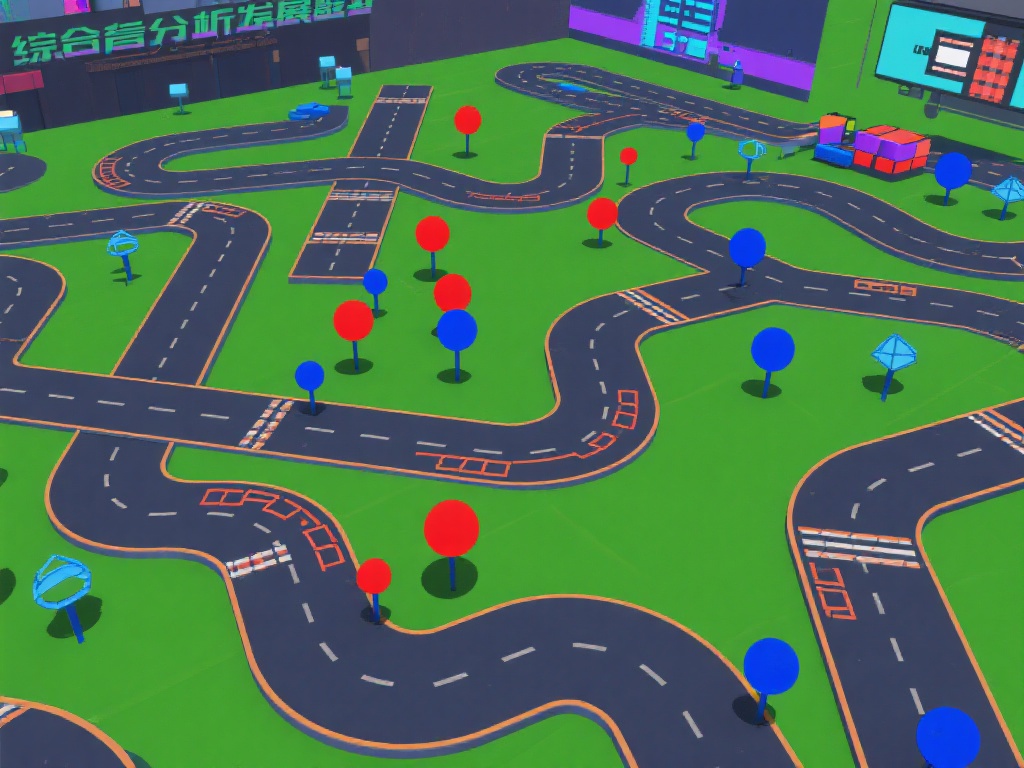 通过这些路的综合分析，讨论游戏发展，并将结果标记为