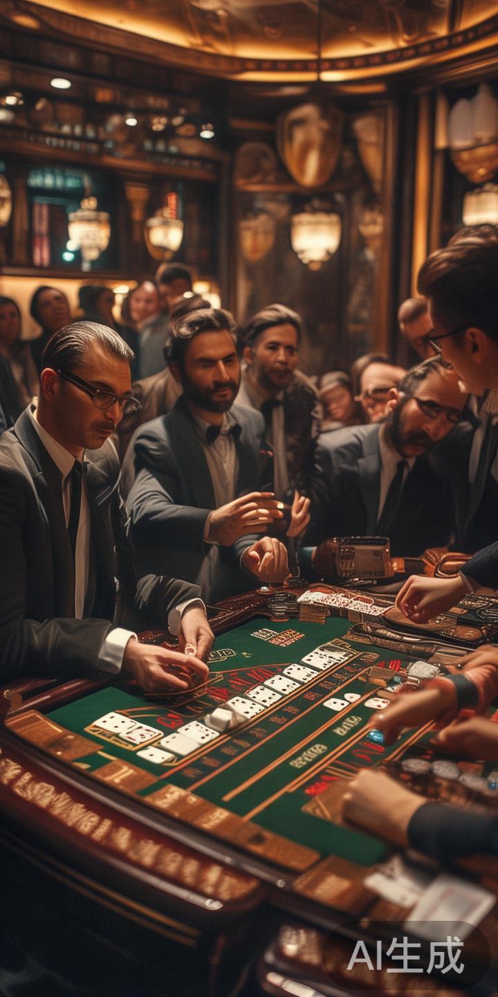 百家乐是一种以比较庄家和闲家点数大小为核心的赌博游