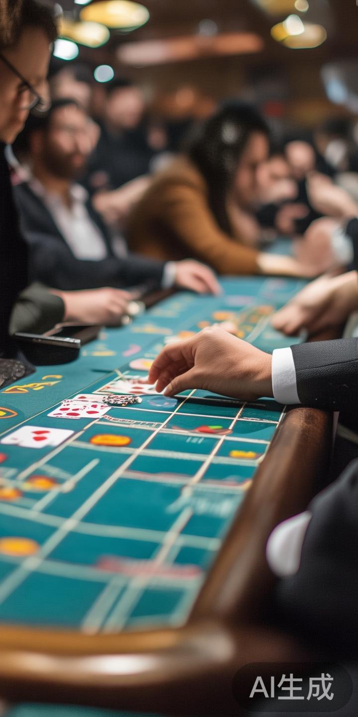 在激烈的赌场竞争中，百家乐凭借其简洁的规则与高额的