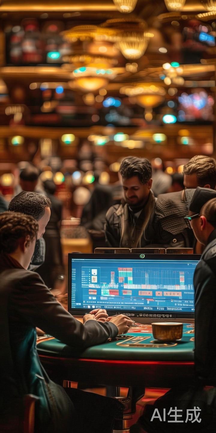 在赌场中，百家乐作为一种既充满策略又考验运气的游戏