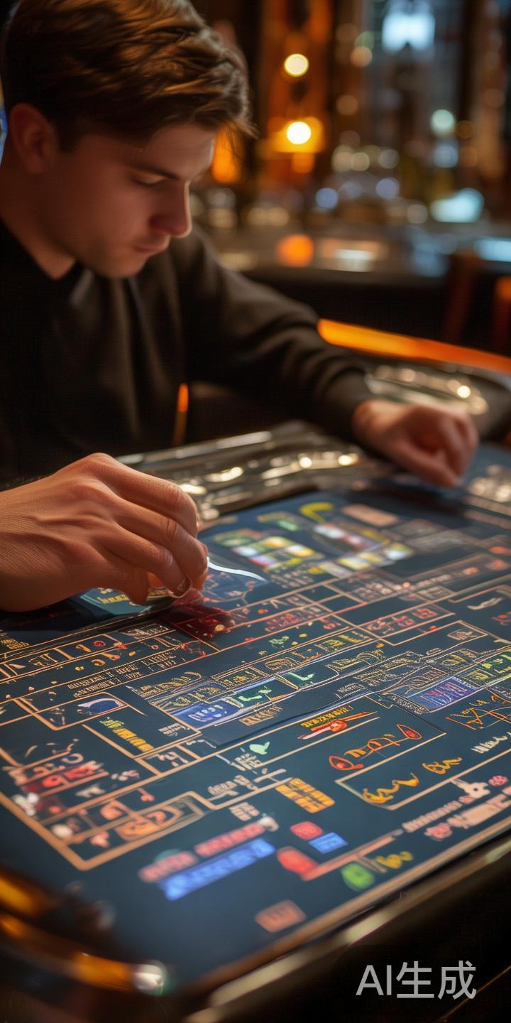 百家乐路单实际上是对每局游戏结果的记录，通过分析这